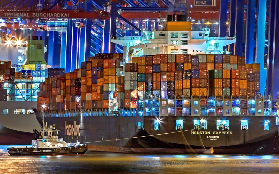 Exporter porte container import export